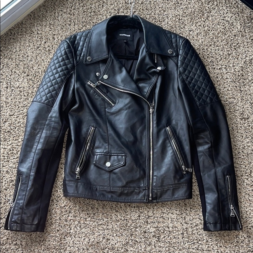 Express Leather Jacker - image 1